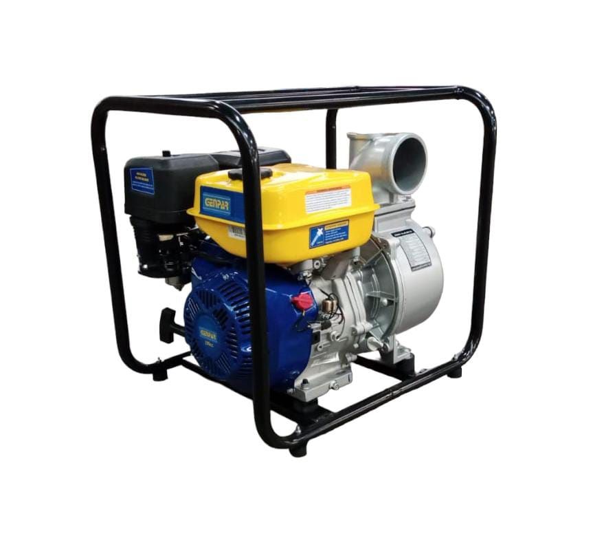 MOTOBOMBA AGRICOLA AUTOCEBANTE 4x4" GASOLINA 9 HP