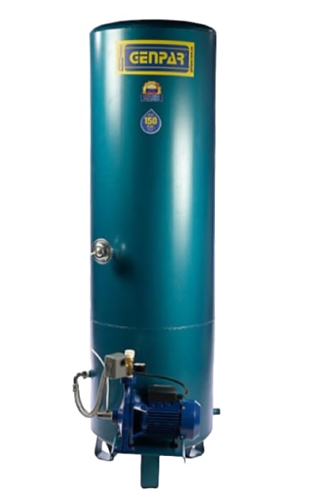EQUIPO HIDRONEUMATICO 150 GAL, BOMBA CENT 2 HP