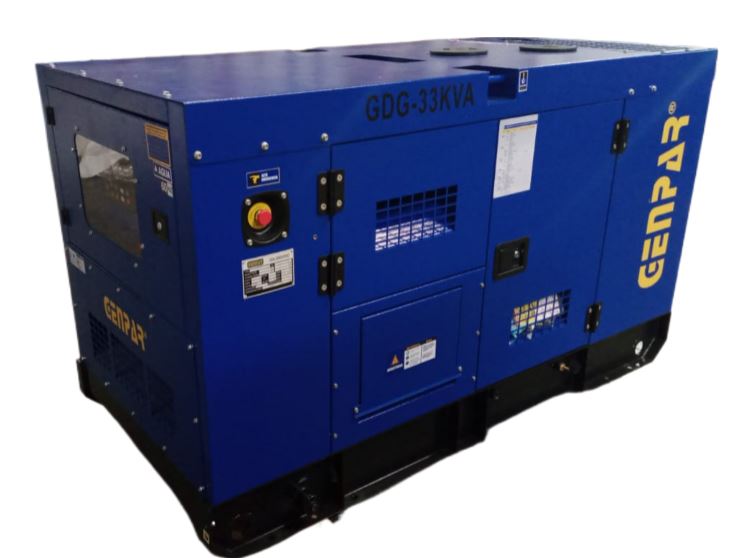 P/ELECTRICA AGRICOLA DIESEL INSONORIZADA, 33 KVA C/ATS, 3F, 208V